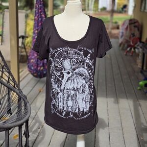 Mystic Black Graphic Women's Tee